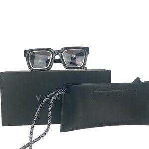 VANTA GAMMA Italian Sunglasses  - Gloss Black & Gold - $265.00